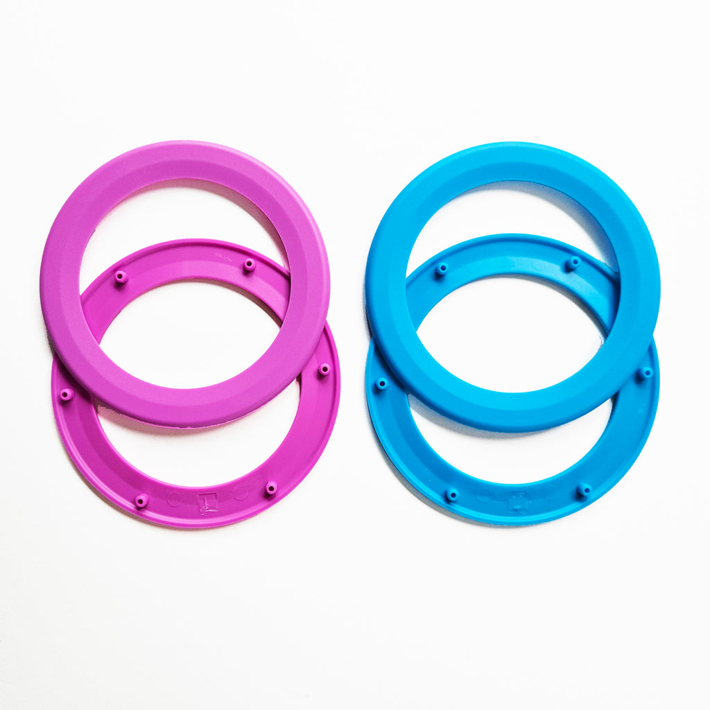 ClipWalk™ Custom Color Ring Accessory Pack (Blue & Pink)